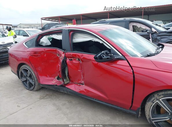 1HGCY2F56SA037525 2025 HONDA ACCORD Red Front view