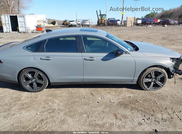 1HGCY2F56SA081699 2025 HONDA ACCORD Gray Սալոնի 360 աստիճան տեսք