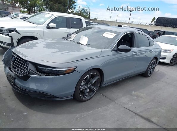 1HGCY2F59SA026311 2025 HONDA ACCORD HYBRID Gray 