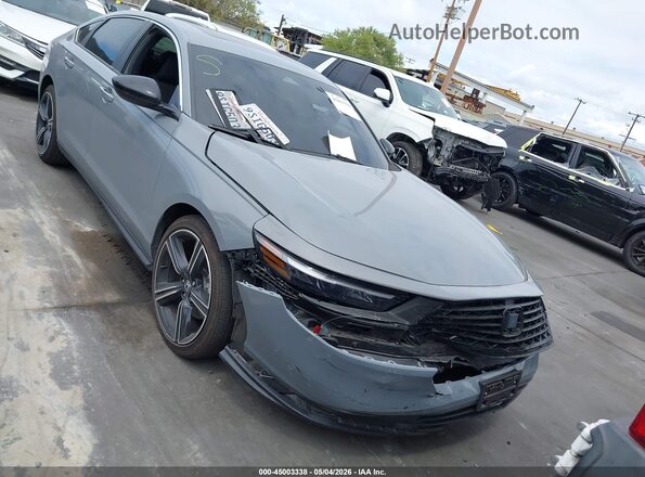 1HGCY2F59SA026311 2025 HONDA ACCORD HYBRID Gray 