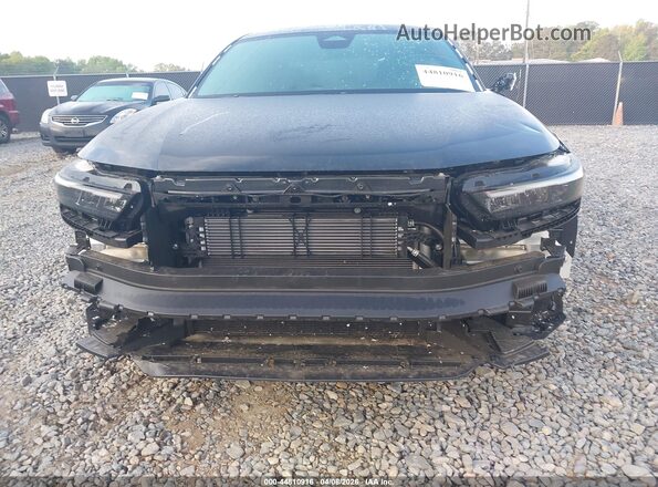1HGCY2F5XSA076618 2025 HONDA ACCORD Black ხელსაწყოთა პანელის ხედი