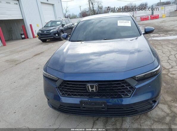 1HGCY2F61SA062695 2025 HONDA ACCORD Blue Вид щитка приладів