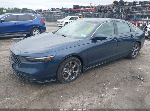 1HGCY2F62SA026983 2025 HONDA ACCORD Dark Blue Առջևի ձախ երեք քառորդ տեսարան