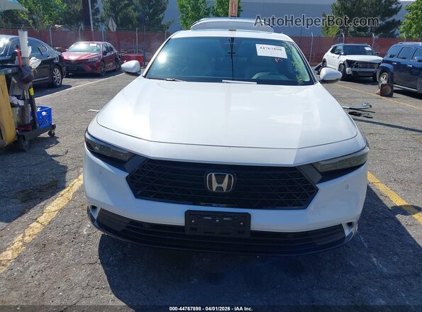 1HGCY2F68SA010044 2025 HONDA ACCORD White Սալոնի հետևի տեսք