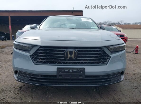 1HGCY2F69RA080582 2024 HONDA ACCORD Gray Вид щитка приладів