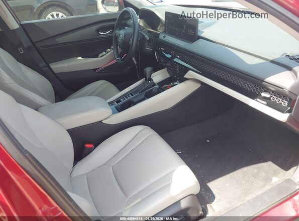 1HGCY2F6XPA018282 2023 HONDA ACCORD Beige Front interior view