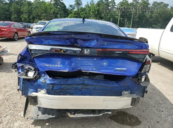 1HGCY2F73RA033976 2024 HONDA ACCORD Blue Հետևի տեսք