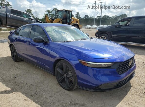 1HGCY2F73RA033976 2024 HONDA ACCORD Blue Առջևի աջ