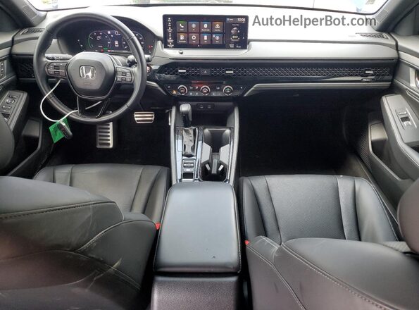 1HGCY2F73RA033976 2024 HONDA ACCORD Blue Առջևի վահանակի տեսք