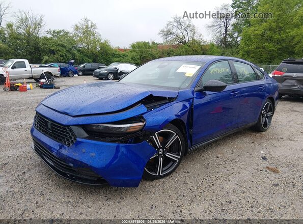 1HGCY2F75SA039638 2025 HONDA ACCORD Blue Front left