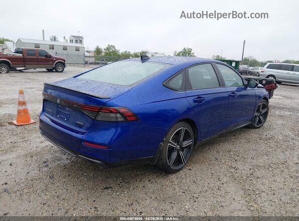 1HGCY2F75SA039638 2025 HONDA ACCORD Blue Rear right
