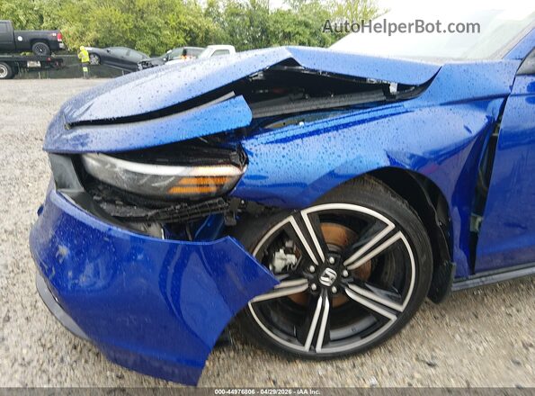 1HGCY2F75SA039638 2025 HONDA ACCORD Blue Front view