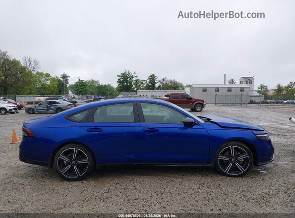 1HGCY2F75SA039638 2025 HONDA ACCORD Blue Rear interior view