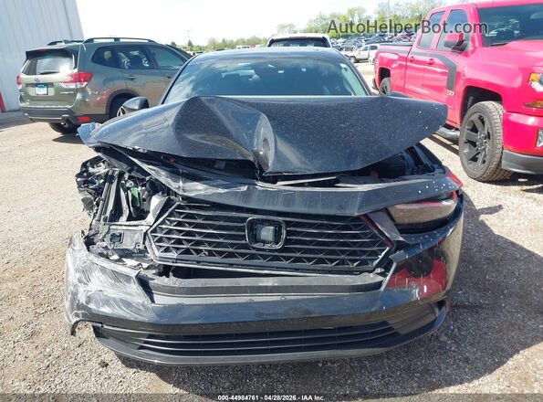 1HGCY2F7XSA007767 2025 HONDA ACCORD Black Սարքավորումների վահանակի տեսք