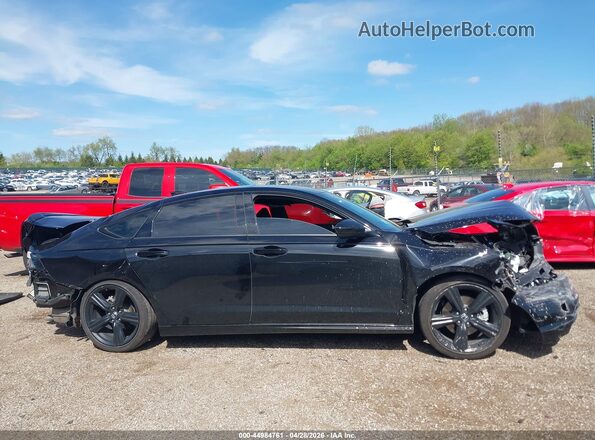 1HGCY2F7XSA007767 2025 HONDA ACCORD Black Սալոնի հետևի տեսք