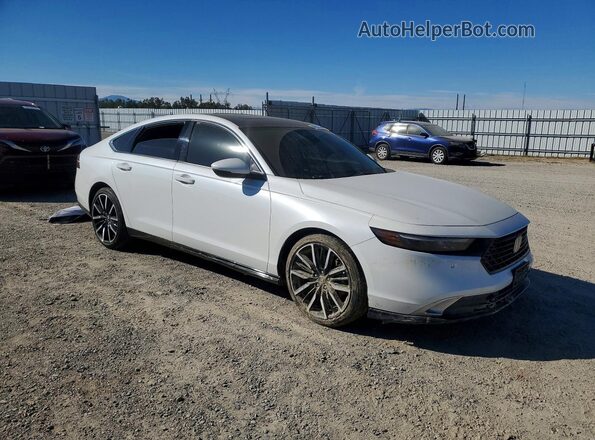 1HGCY2F86RA012841 2024 HONDA ACCORD White Передня права чверть