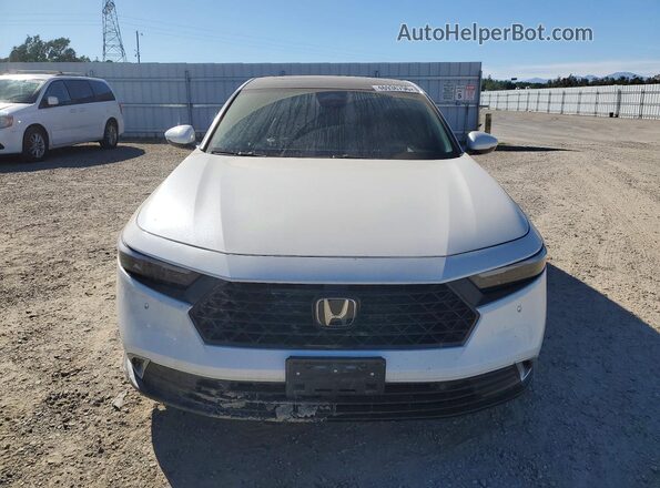 1HGCY2F86RA012841 2024 HONDA ACCORD White Вид спереду