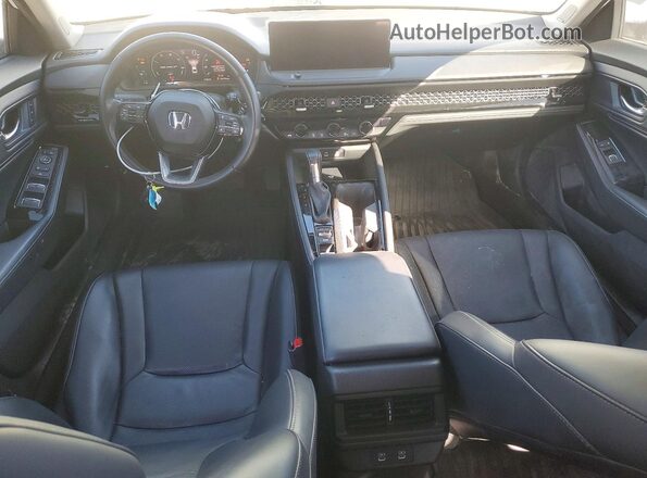 1HGCY2F86RA012841 2024 HONDA ACCORD White Вид панелі приладів