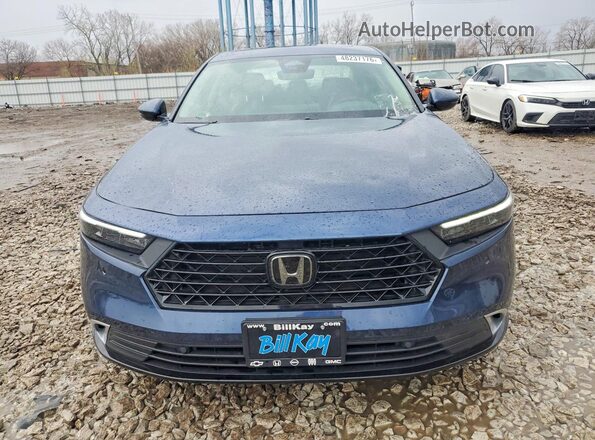 1HGCY2F8XRA024698 2024 HONDA ACCORD Blue Front view
