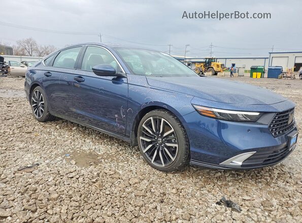 1HGCY2F8XRA024698 2024 HONDA ACCORD Blue Front right