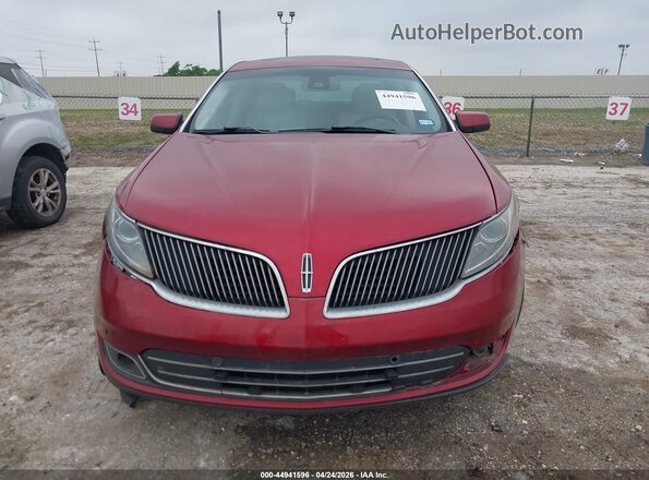 1LNHL9DK8GG600305 2016 LINCOLN MKS Red 