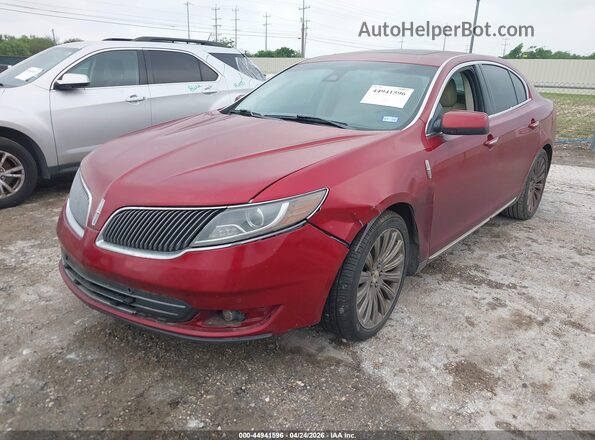 1LNHL9DK8GG600305 2016 LINCOLN MKS Red 