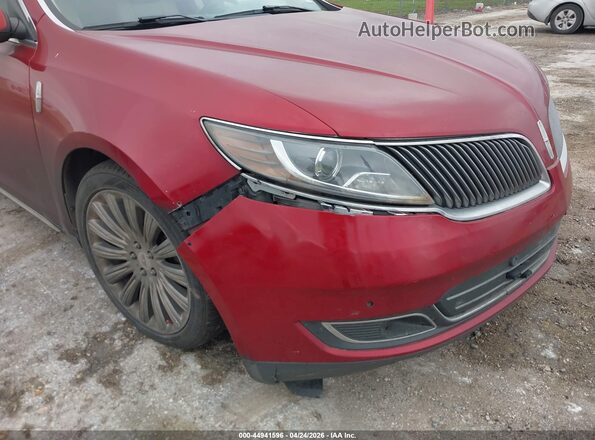 1LNHL9DK8GG600305 2016 LINCOLN MKS Red 