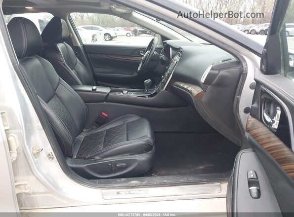 1N4AA6AP1HC410659 2017 NISSAN MAXIMA Silver Vista interior delantera