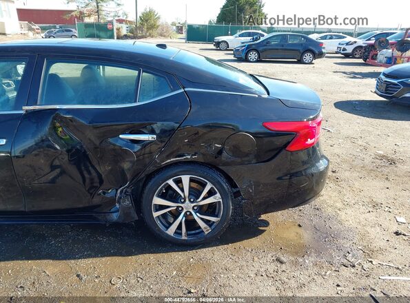 1N4AA6AP2GC443202 2016 NISSAN MAXIMA Черный Вид спереди