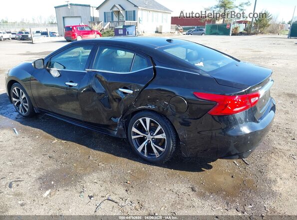 1N4AA6AP2GC443202 2016 NISSAN MAXIMA Черный Задняя левая четверть