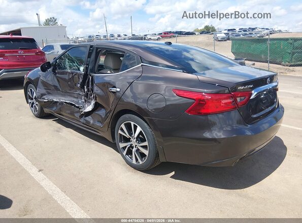 1N4AA6AP2GC447606 2016 NISSAN MAXIMA Brown Задня ліва чверть