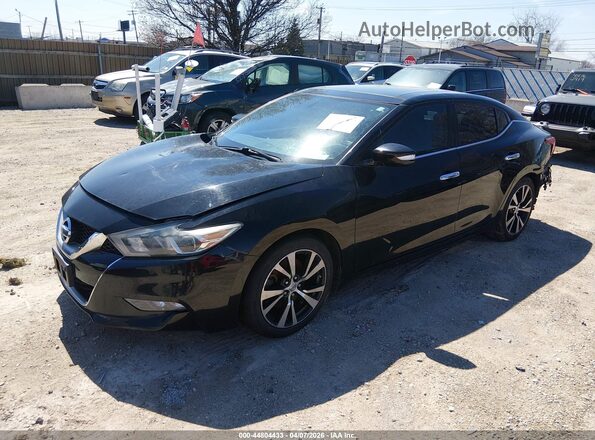 1N4AA6AP3GC415795 2016 NISSAN MAXIMA Black Front left