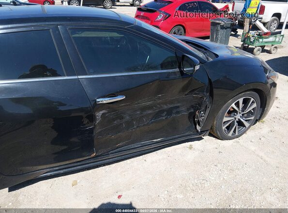 1N4AA6AP3GC415795 2016 NISSAN MAXIMA Black Front view