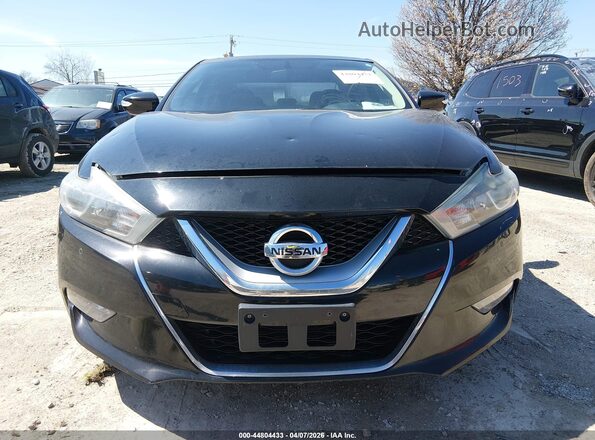 1N4AA6AP3GC415795 2016 NISSAN MAXIMA Black Instrument cluster view