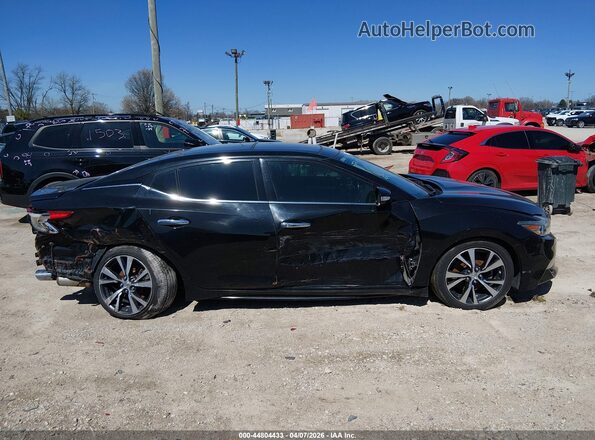 1N4AA6AP3GC415795 2016 NISSAN MAXIMA Black Rear interior view