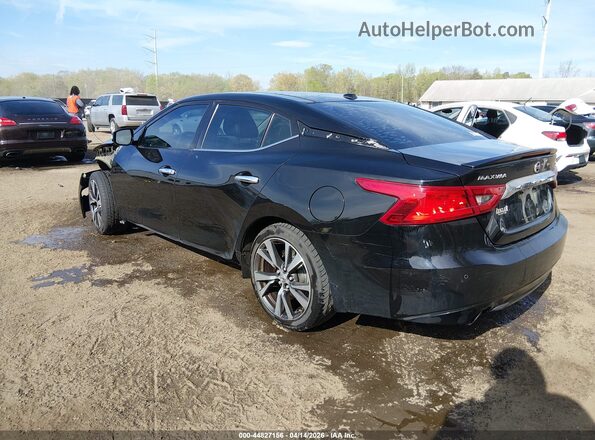 1N4AA6AP3HC411506 2017 NISSAN MAXIMA Black Trasero izquierdo