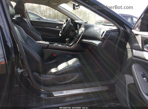 1N4AA6AP3HC411506 2017 NISSAN MAXIMA Black Vista interior delantera