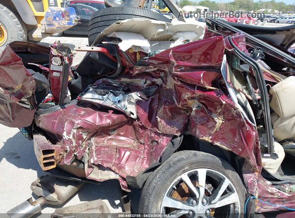 1N4AA6AP3JC370039 2018 NISSAN MAXIMA Burgundy Widok z przodu