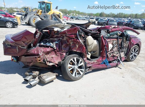 1N4AA6AP3JC370039 2018 NISSAN MAXIMA Burgundy Tył prawy