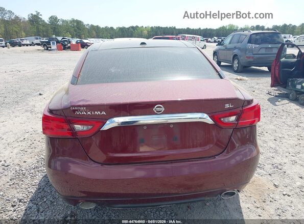 1N4AA6AP4GC413571 2016 NISSAN MAXIMA Burgundy 