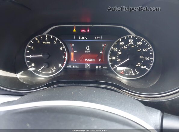 1N4AA6AP4GC423615 2016 NISSAN MAXIMA Black Հետևի նստատեղերի տեսք