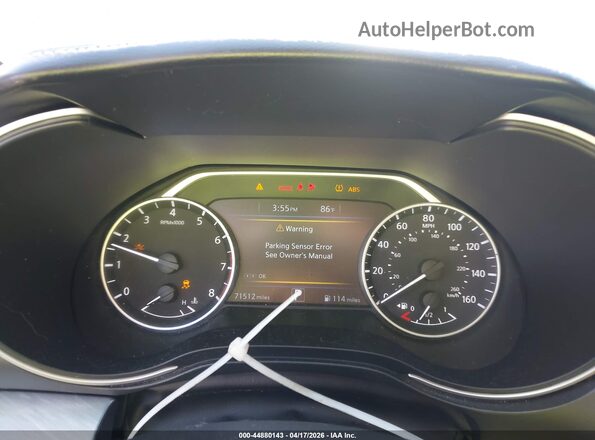 1N4AA6AP4HC442697 2017 NISSAN MAXIMA Серый Вид задних сидений