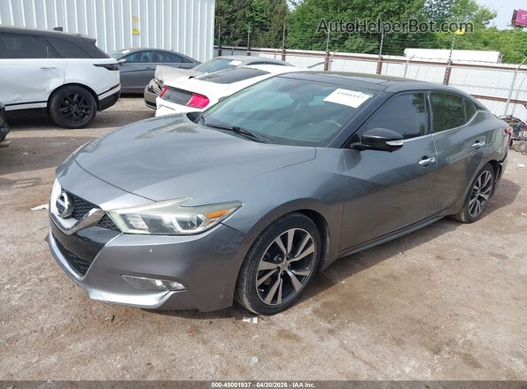 1N4AA6AP5GC390690 2016 NISSAN MAXIMA Black წინა მარცხენა ხედი სამი მეოთხედიდან