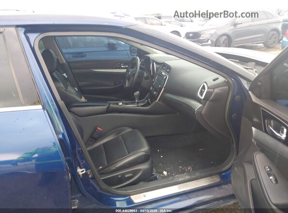 1N4AA6AP6GC404659 2016 NISSAN MAXIMA Синий Вид салона спереди
