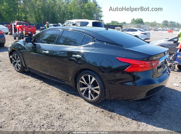 1N4AA6AP6GC448869 2016 NISSAN MAXIMA Black Հետևի ձախ