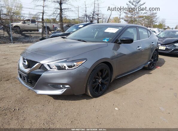 1N4AA6AP6GC904014 2016 NISSAN MAXIMA Gray Front left