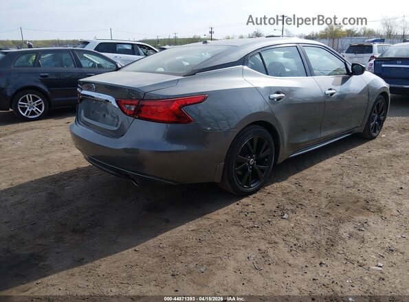 1N4AA6AP6GC904014 2016 NISSAN MAXIMA Gray Rear right