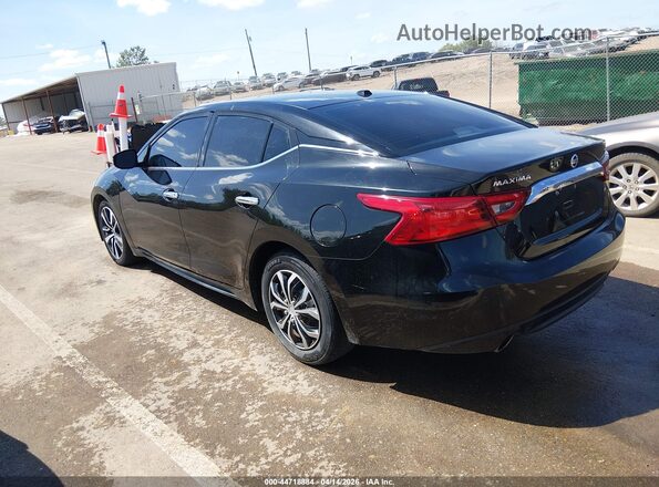 1N4AA6AP6HC451434 2017 NISSAN MAXIMA Black უკანა მარცხენა
