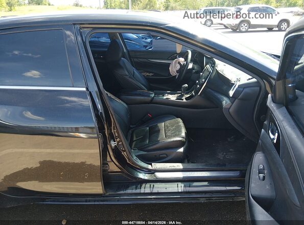 1N4AA6AP6HC451434 2017 NISSAN MAXIMA Black წინა სალონის ხედი