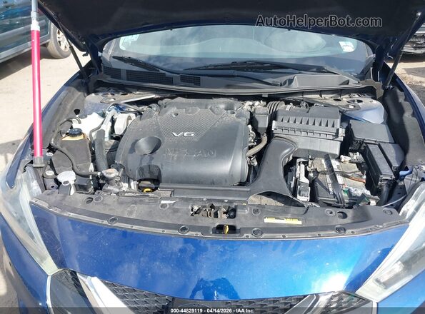 1N4AA6AP7GC401124 2016 NISSAN MAXIMA Синий Вид сзади
